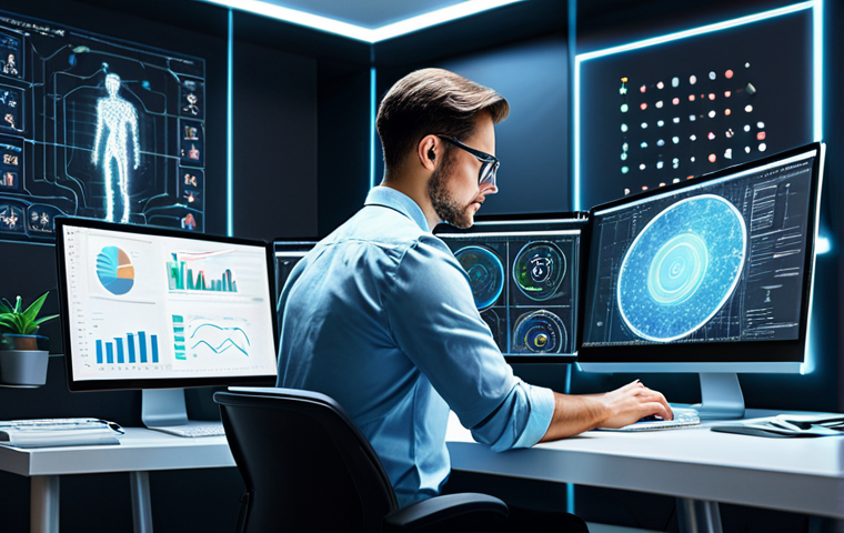 AI-Assisted Writing**

"A modern office setting, a content creator working on a computer, surrounded by AI icons and data visualizations, fully clothed, appropriate attire, professional, safe for work, perfect anatomy, correct proportions, natural pose, bright lighting, concept art, digital painting, high quality."

**